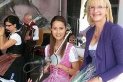 BR Auftritt am Hauptmarkt in Nürnberg