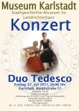 Duo Tedesco - Juli 2012 - Museum Karlstadt