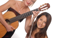 Barbara Hölzer und Sayuri Hattori